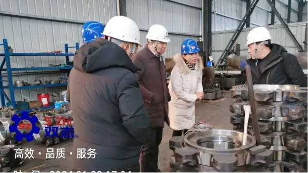 图说双志|欢迎河北客户莅临河南双志参观考察煤机配件